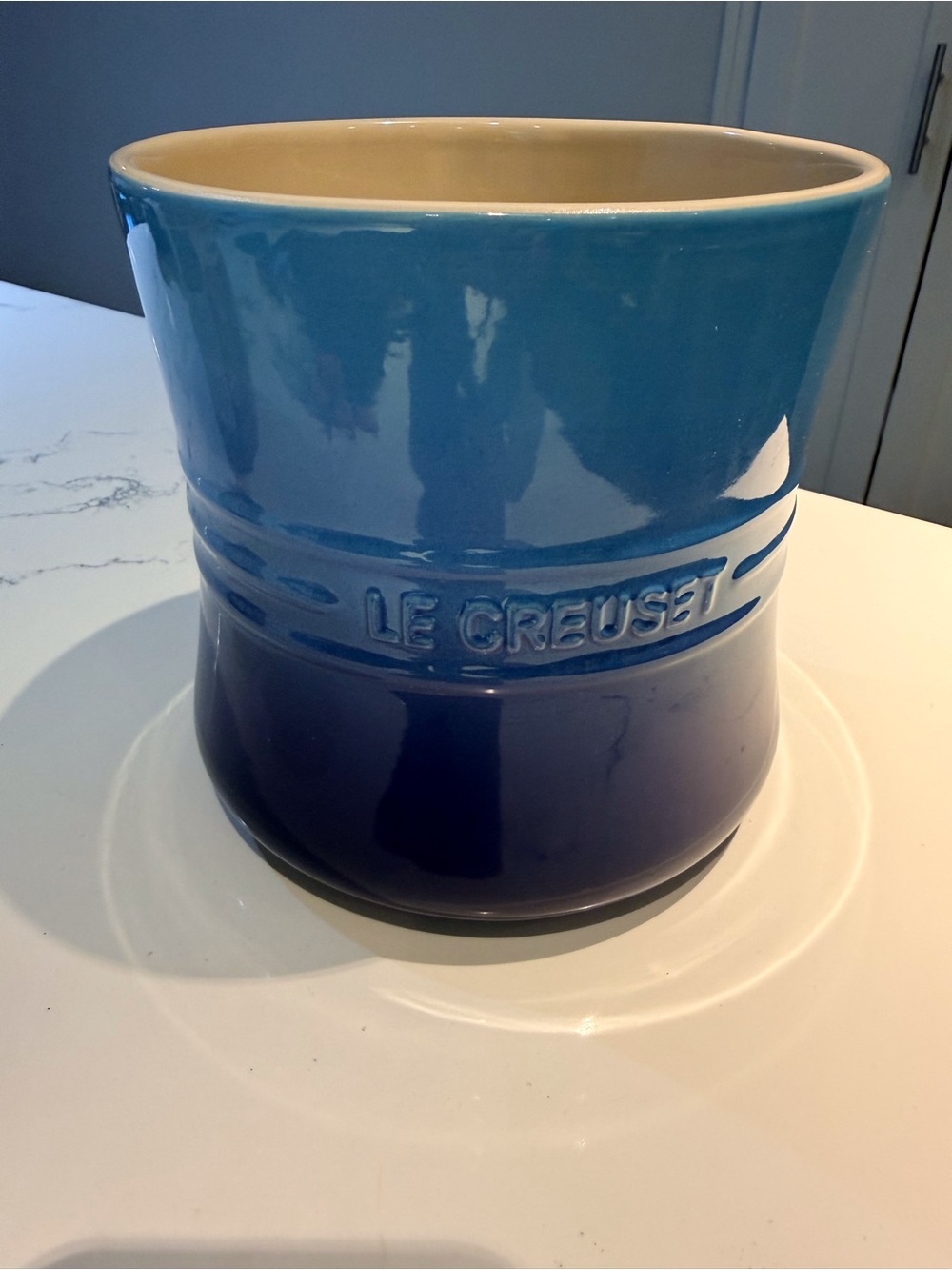 Le Creuset Blueberry Utensil Crock